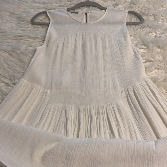 VINCE Dress Maxi size M white color length 50” bust 32” perfect for summer - Picture 13 of 16